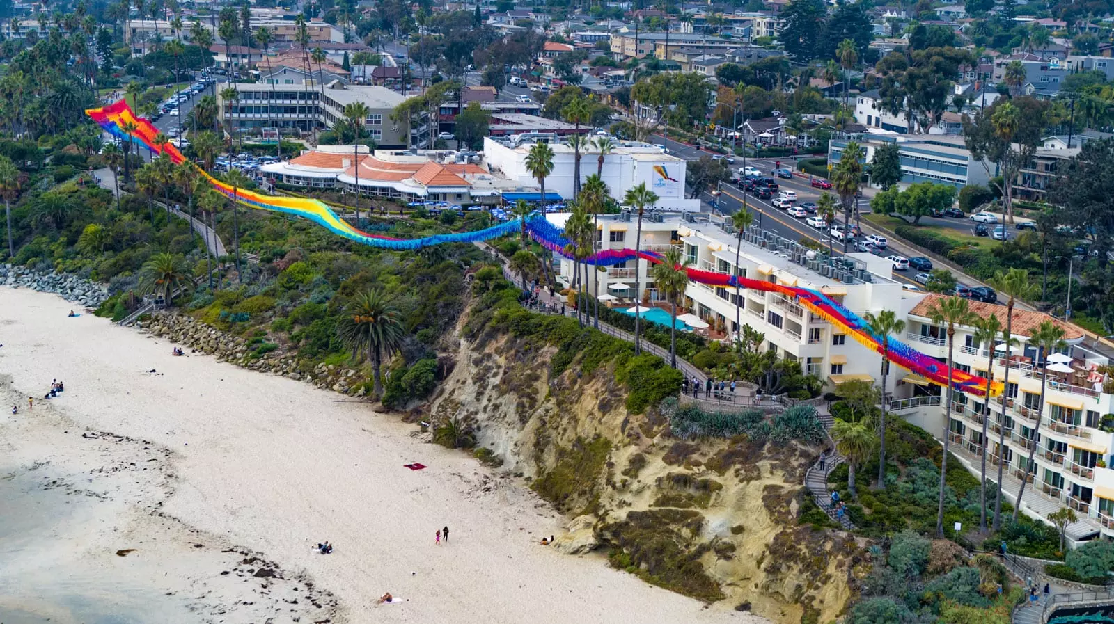Sunset Trace at Laguna Art Museum by Poetic Kinetics