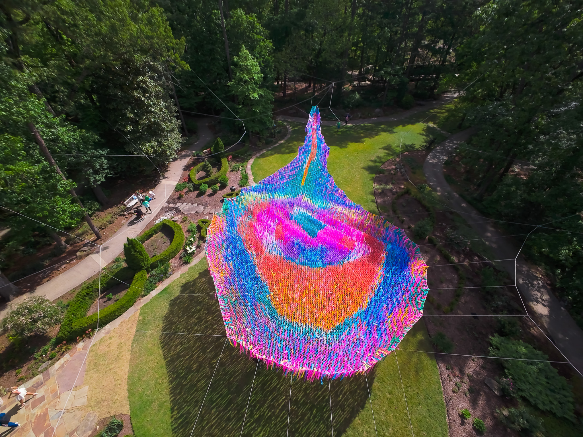 Avian Rainbow — detail 2 — Poetic Kinetics