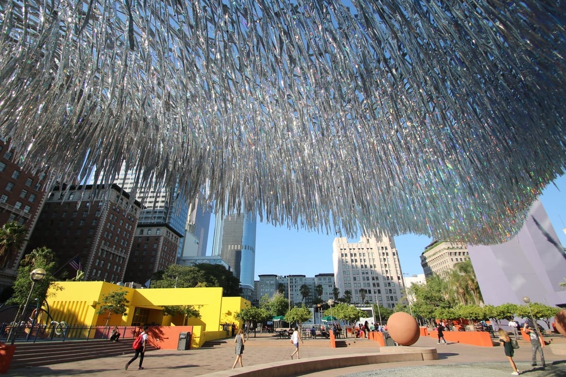Liquid Shard at Pershing Square by Poetic Kinetics