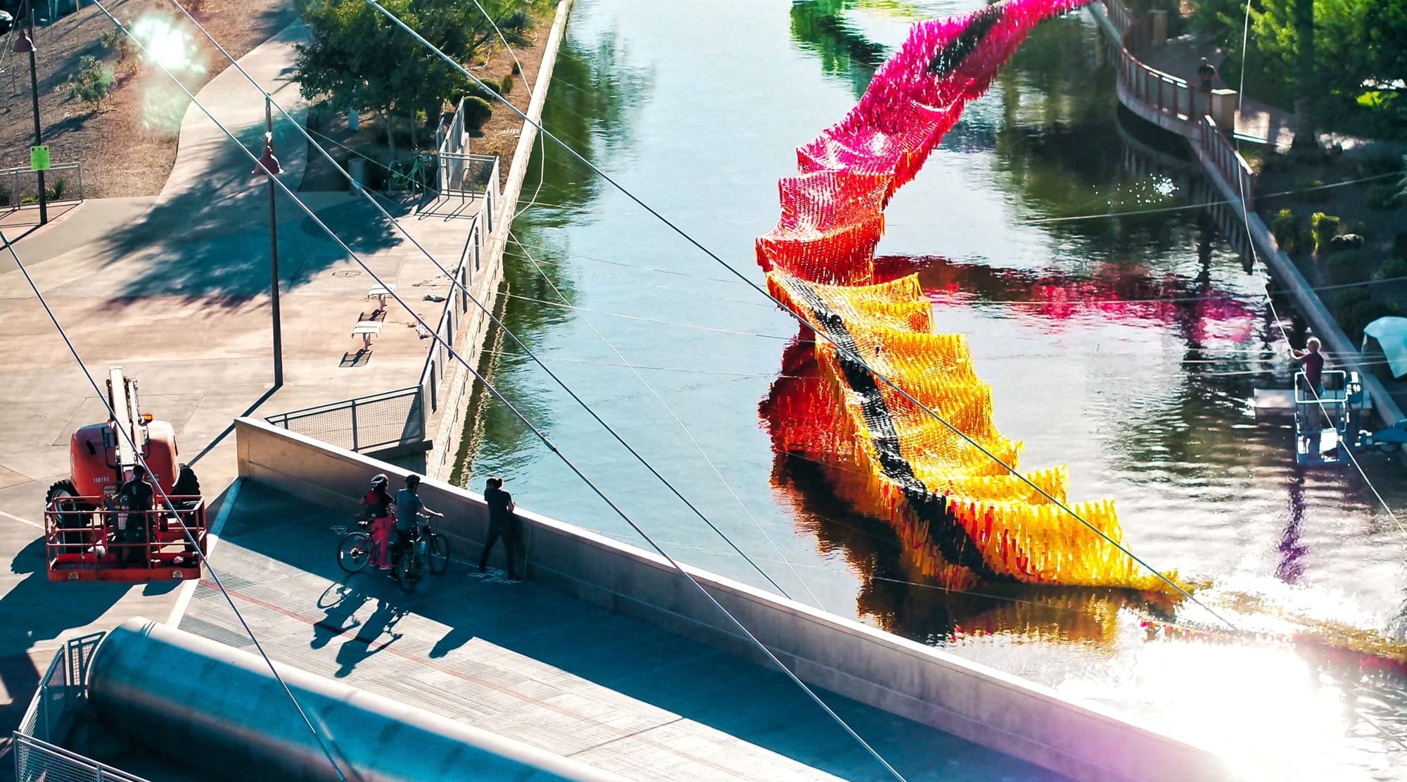 Reflection Rising — detail 6 — Poetic Kinetics