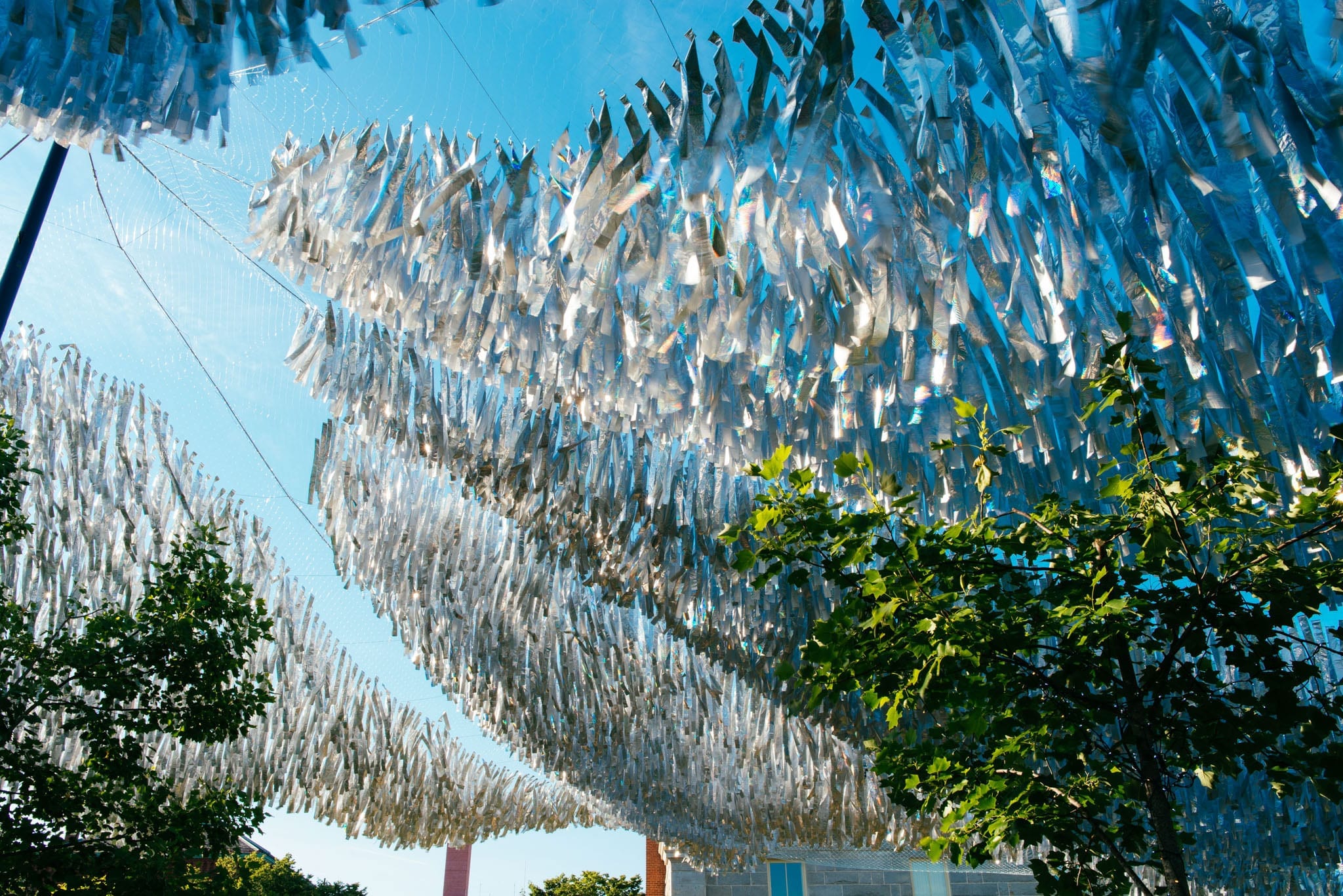 Silver Current — detail 4 — Poetic Kinetics