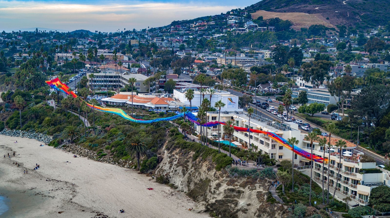Sunset Trace at Laguna Art Museum by Poetic Kinetics
