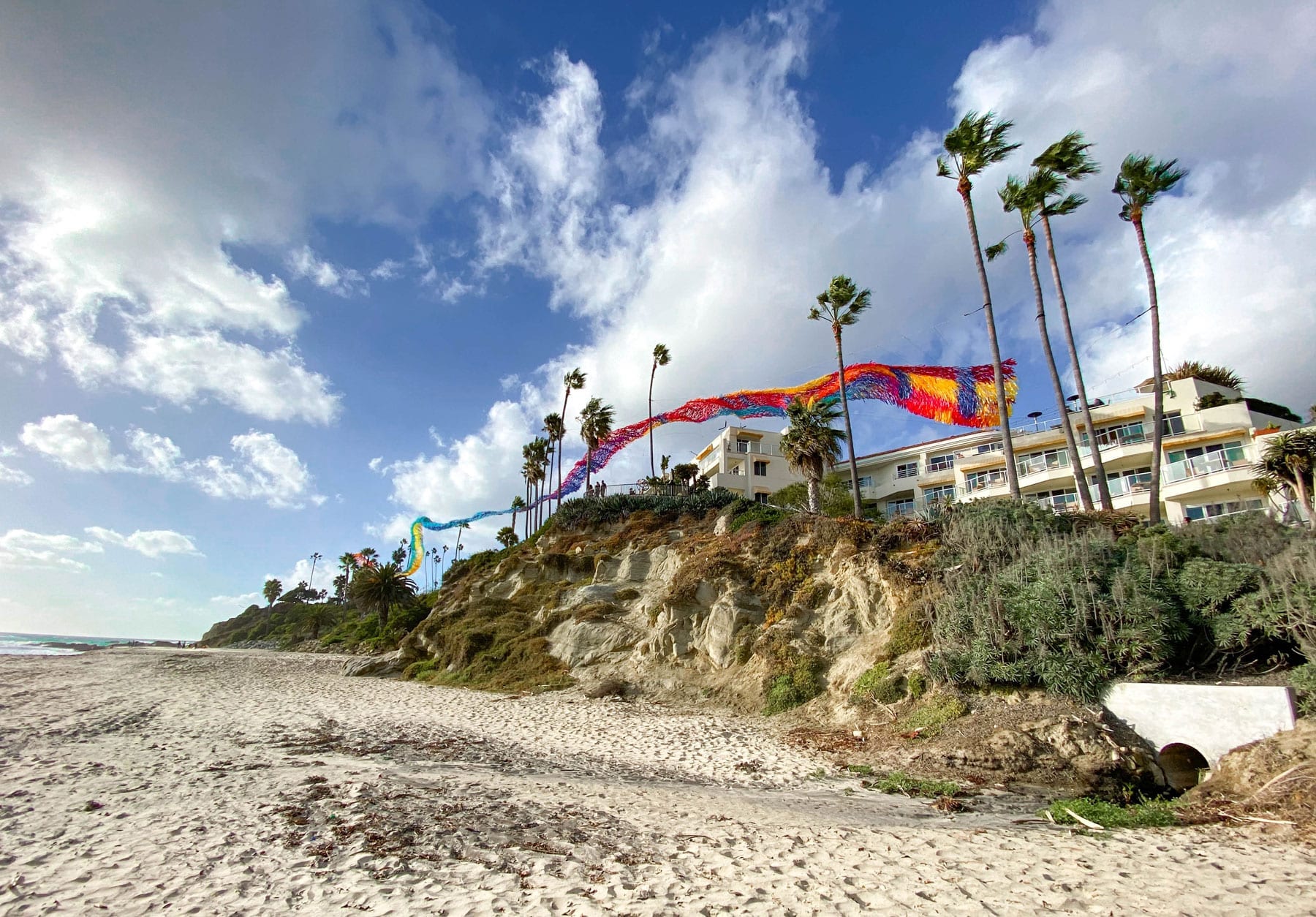 Sunset Trace at Laguna Art Museum by Poetic Kinetics