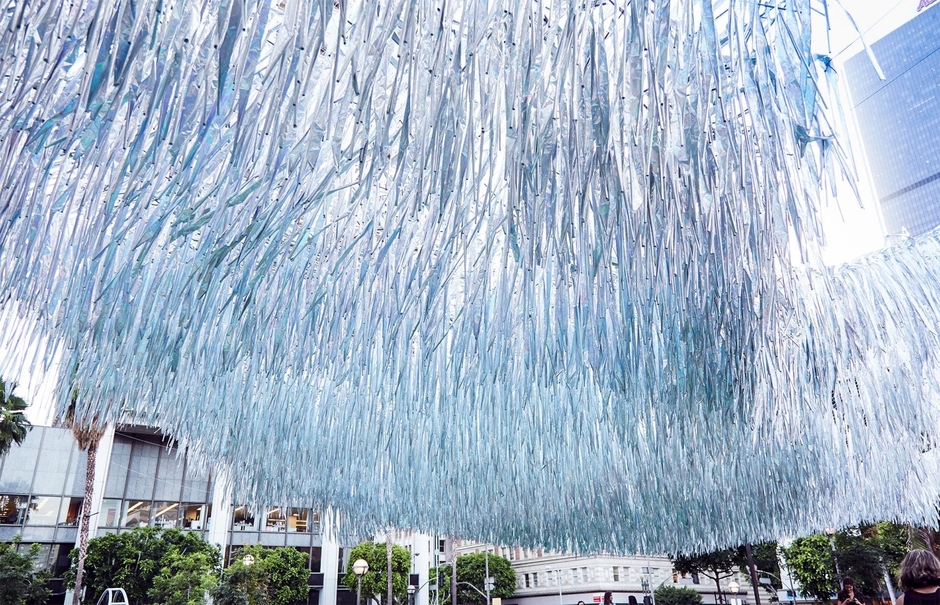 Liquid Shard at Pershing Square by Poetic Kinetics