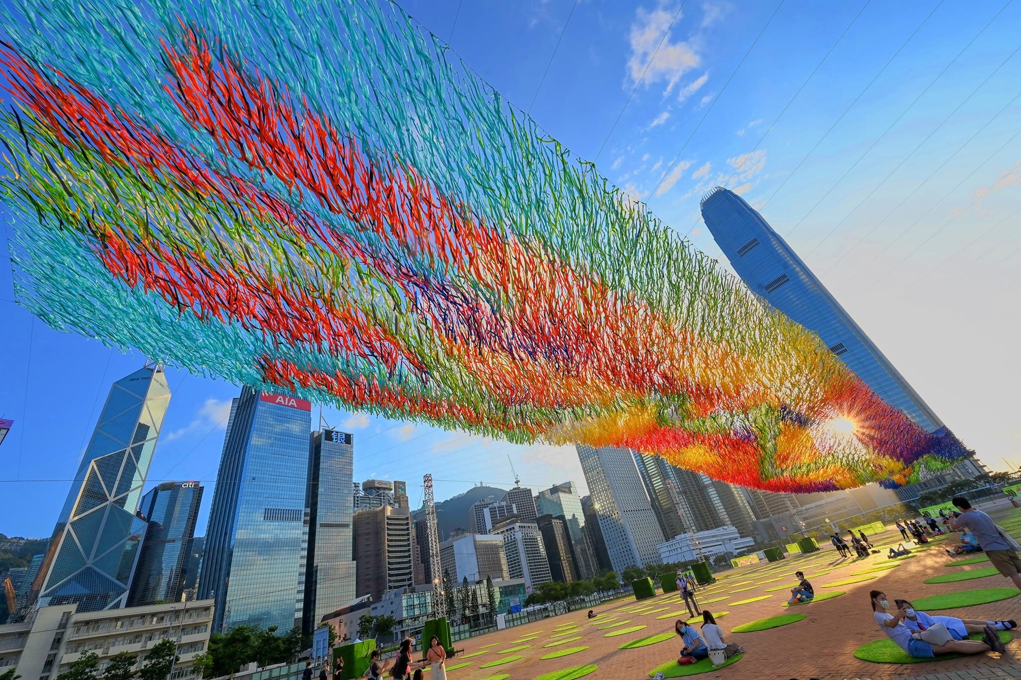 River of Light in Hong Kong by Poetic Kinetics