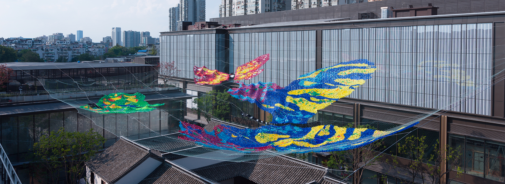 ETERNAL FLUTTER永恒的震颤 — original Purple Roof Public Art image
