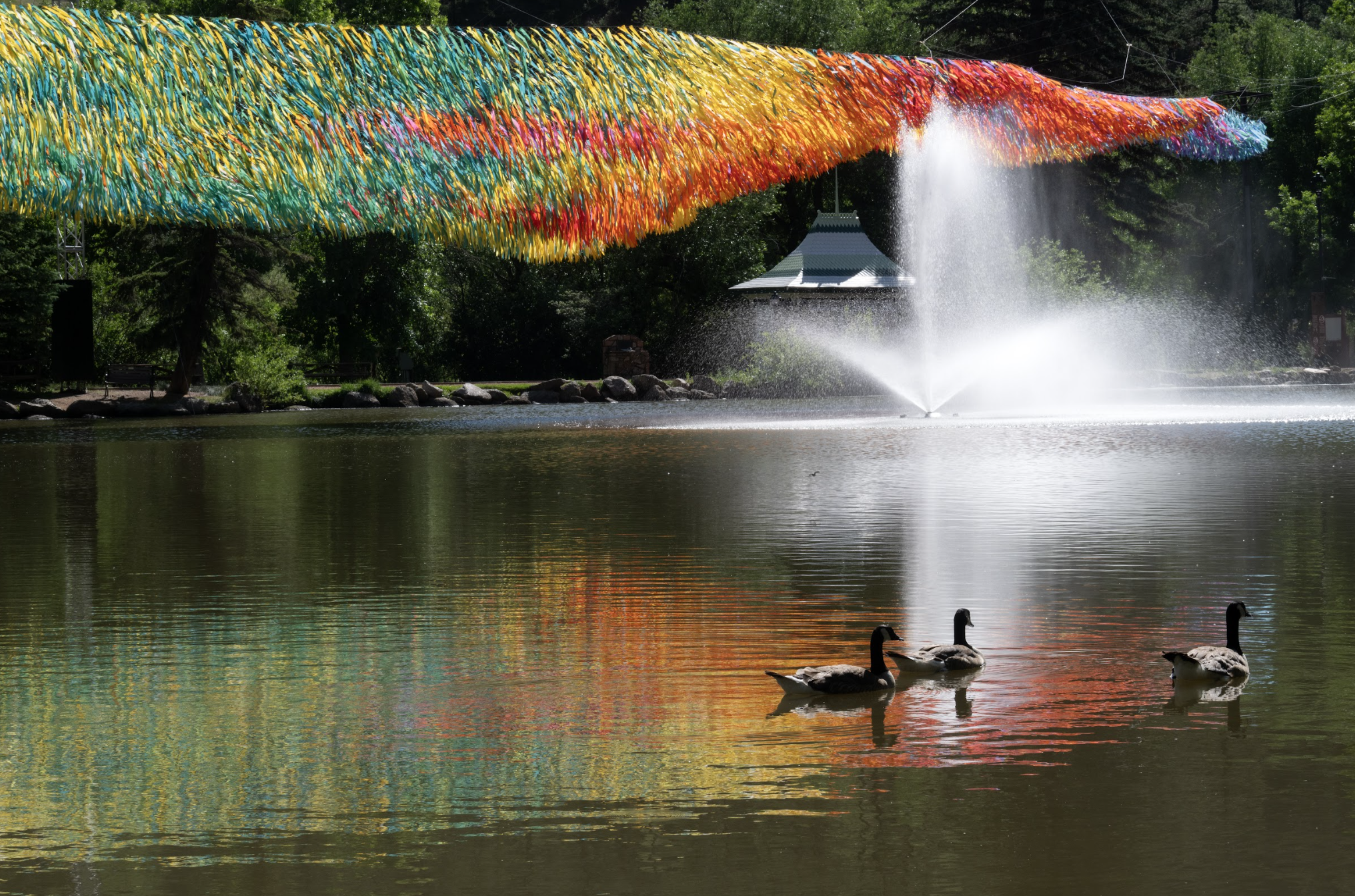 Thousands Flock to Green Mountain Falls for Viral Art Installation — original article image